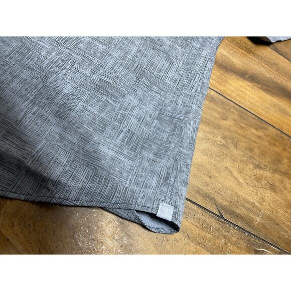 Lululemon Airing Easy Shirt Mens M Gray Performance Stretch Preppy Button Up - Picture 5 of 10